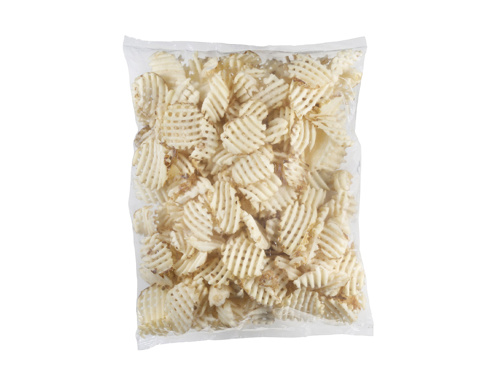 BATATA CONGELADA PRÉ FRITA COM CASCA SKIN ON LATTICE EXTRA CRUNCH SIMPLOT 2 KG (CX 6 PCT)